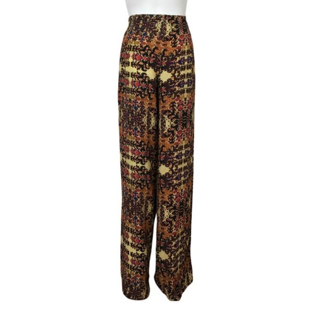 NWT Desigual Women's Pants Flared Style Multicolor Size 40